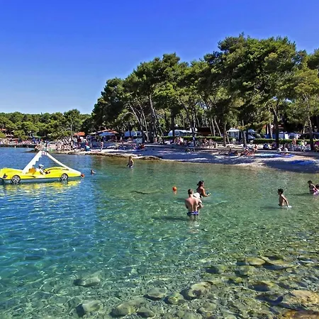 Mobile Homes In Camp Soline At Biograd, With Sand- And Pebble Beach Biograd Na Moru